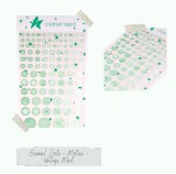 CD Enamel Dots - Motive - Vintage Mint