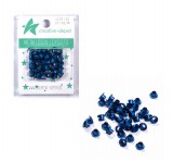 CD Eyelets - marineblau matt - 40 Stück CD Eyelets - marineblau matt - 40 Stück