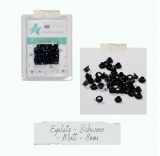 CD Eyelets - schwarz matt - 40 Stück
