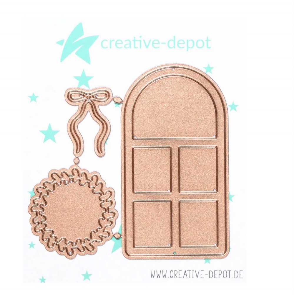 CD Die - Fenster Add-On - abgerundeter Basic Anhän