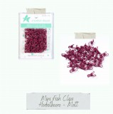 CD Mini Fish Clip - herbstbeere - matt 50 Stück