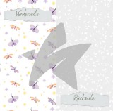 CD Designpapier - Flieder Falter 30,5x30,5 cm