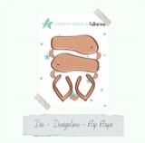 CD Die - Flip Flops