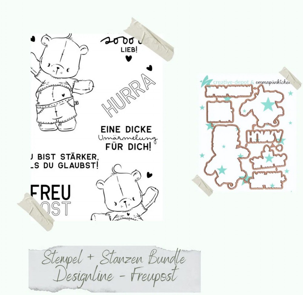 CD Bundle - Designlinie Freupost Stanzen und Stemp