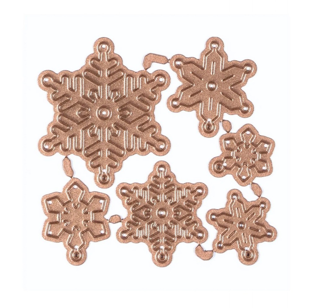 CD Die - Funkelanhänger Schneeflocken Mix