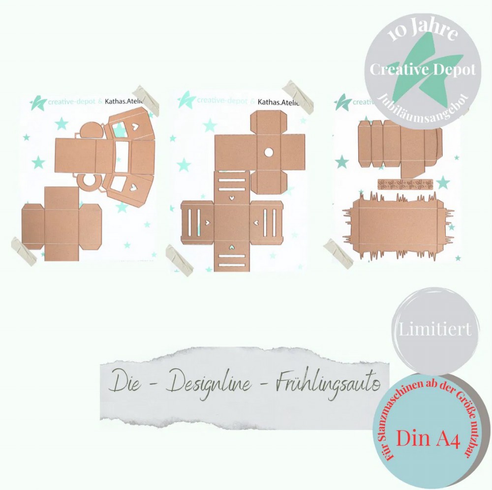 CD Bundle - Designlinie Frühlingsauto