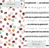 CD Designpapier - Geburtstags-Donut