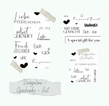 CD Stempelset - Designline - Geschenke Set