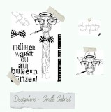 CD Stempelset - Designline Giraffe Gabriel