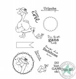 CD Stempelset - Designline Gänschen