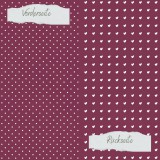 CD Designpapier - Herbstbeere Pünktchen und Herzch