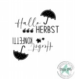 CD Stempelset - Designline - Herbstkonfetti