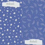 CD Basic - Jeansblau - Häuser und Zweige