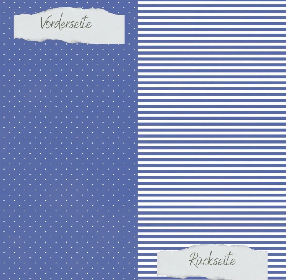 CD Basic - Jeansblau - Mini Pünktchen und schmale