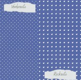 CD Basic - Jeansblau - Pünktchen und Herzchen