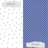 CD Basic - Jeansblau - Tupfen und Sternchen