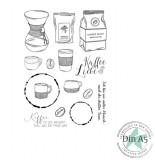 CD Stempelset - Kaffeejournaling I