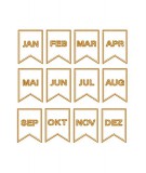 CD Die - Kalenderfähnchen