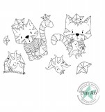 CD Stempelset - Katze und Krake