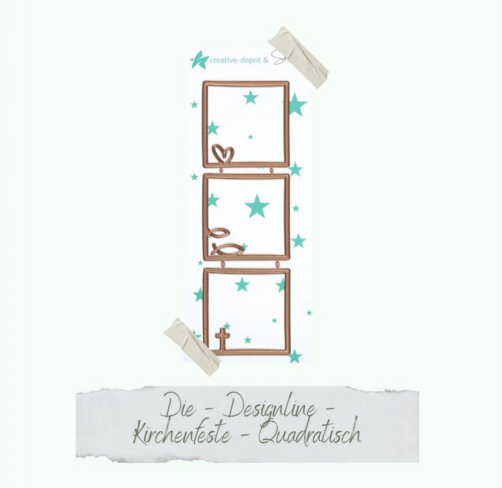 CD Die - Designlinie - Kirchenfeste quadratisch