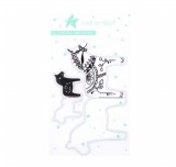 CD Cut & Emboss - Klappkarte - Dalapferd