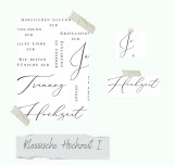 CD Stempelset - Klassische Hochzeit I CD Stempelset - Klassische Hochzeit I