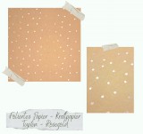 CD Foiliertes Papier - Kraft Tupfen Rosegold CD Foiliertes Papier - Kraft Tupfen Rosegold