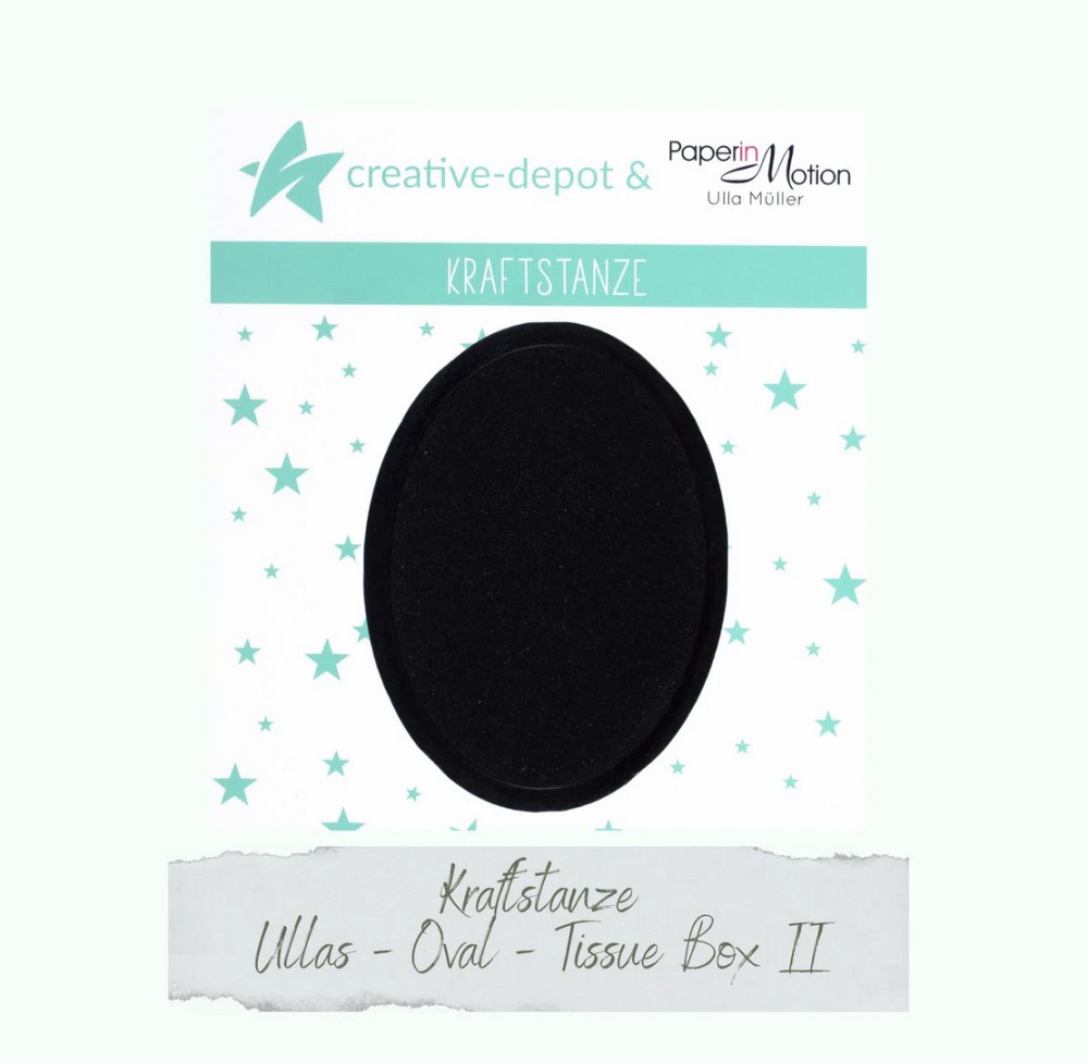CD - Designlinie Kraftstanze Oval Tissue Bo
