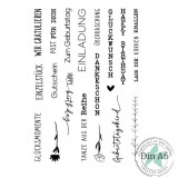 CD Stempelset - Lange Tags Geburtstag CD Stempelset - Lange Tags Geburtstag