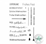 CD Stempelset - Designline - Lange Tags Weihnachte