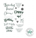 CD Stempelset - Lass Dich Feiern