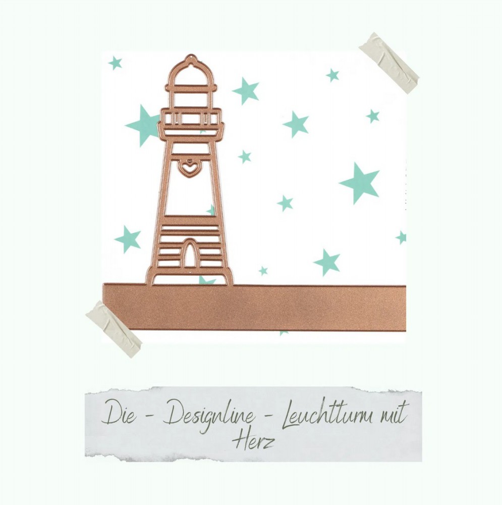 CD Die - Designline - Leuchtturm mit Herz