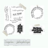 CD Stempelset - Designlinie - Lieblingskollegen CD Stempelset - Designlinie - Lieblingskollegen