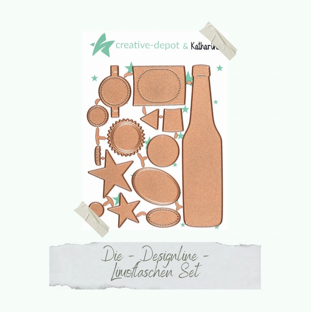 CD Die - Designline - Limoflaschen Set