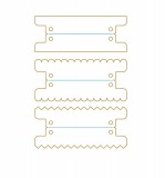 CD Die - Lochleisten für Ringmechanik