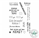 CD Stempelset - Designline - Lustige Kekskarte