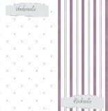 CD Designpapier Basic - Malve - Blümchen + Strei