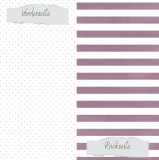 CD Designpapier Basic - Malve - gepunktet und brei
