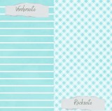 CD Designpapier Basic - Meermint breite Linien Kar