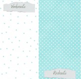 CD Designpapier Basic - Meermint Tupfen und Sternc