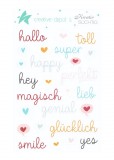 CD Sticker - Textsticker Mehr Smalltalk