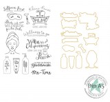 CD Bundle - Me Time kleine Pause Stempel und Stanz