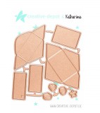 CD Die Mini Briefumschläge - Rechteck