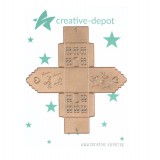 CD Die - Mini Dekoanhänger Haus II