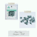 CD Mini Clip - graugrün - matt 20 Stück CD Mini Clip - graugrün - matt 20 Stück