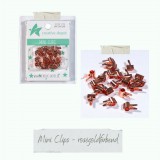 CD Mini Clip - rosegoldfarben 20 Stück CD Mini Clip - rosegoldfarben 20 Stück