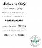 CD Stempelset - Mini Küstengrüße