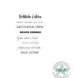 CD Stempelset - Mini Ostern