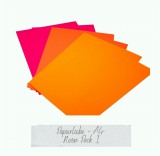CD Papierpack Neon I - A4 - 205g/m² - Papierliebe