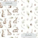 CD Designpapier - Osterhasen mit Zweigen 30,5x30,5